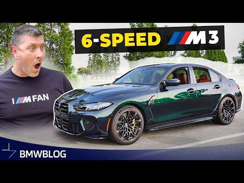BMW M3 Review Manual Transmission - The Last of its Kind