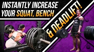 Add 20 - 30 Pounds To Your MAX BENCH, DEADLIFT & SQUAT! - Assistance Lifts| NEW PRs IN  3 - 4 WEEKS!