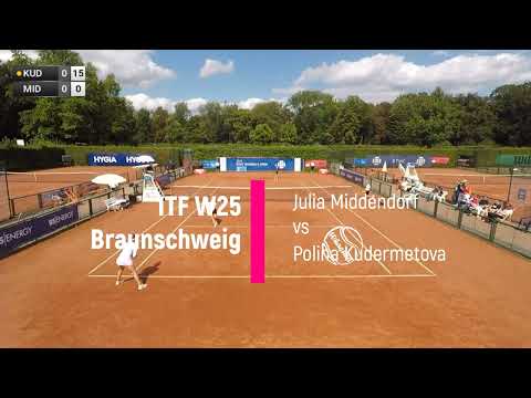 Polina Kudermetova vs Julia Middendorf - W25 Braunschweig