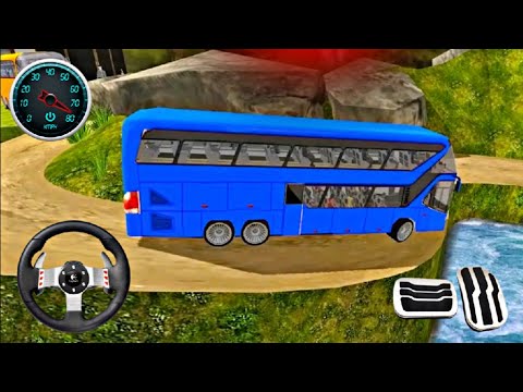 Real Uphill Bus Driving 3D - Offroad Bus Driver Simulator - Android Gameplay