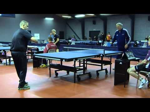 150117 VM Ping Pong Kval, Egon Christensen - Jens Lund