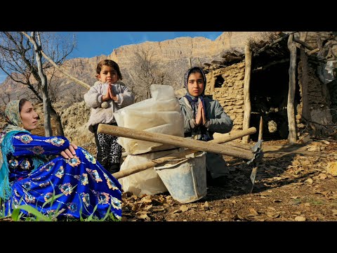 The courage of the cameraman📽; his nomadic daughters' efforts to survive; the ruined hut📷🎥🙏❤️‍🩹