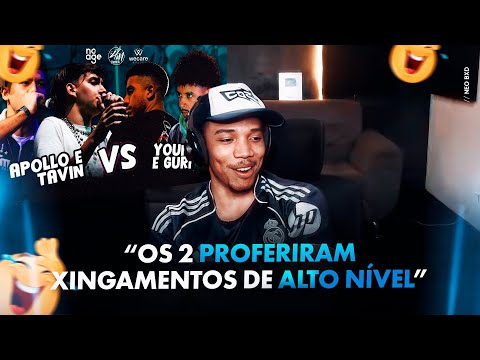 NEO REAGE À (FICOU PESSOAL 🤬) APOLLO E TAVIN X GURI E YOUNGUI 