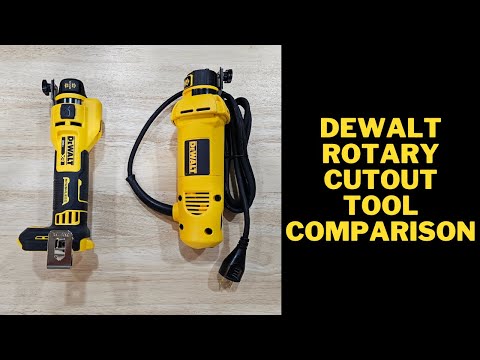 Dewalt Rotary Cutout Tool Comparison