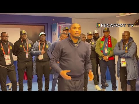 DISCOURS DE SAMUEL ETO'O APRÈS LE MATCH CAMEROUN 0 - 2 MAROC