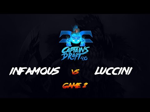 Luccini vs Infamous Game 2 - Captain's Draft 4 SA Qualifiers