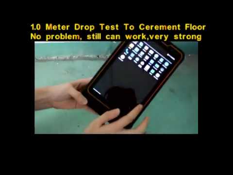 Highton Rugged Tablet PC HR809 rugged tablets embedded computer drop test