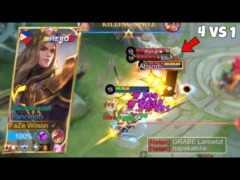 LANCELOT VS EVERYBODY!! | TOP GLOBAL LANCELOT AGGRESSIVE SOLO RANKED GAMEPLAY! 🔥 + ONE SHOT BUILD!!