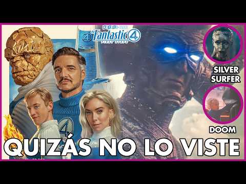 4 FANTÁSTICOS 55 Cosas Que NO Viste de la Película – Doctor Doom, Galactus, Franklin, Curiosidades