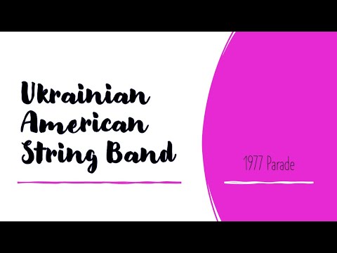 1977 Ukrainian American String Band