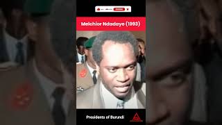 Rate Burundi's Presidents: Best to worse