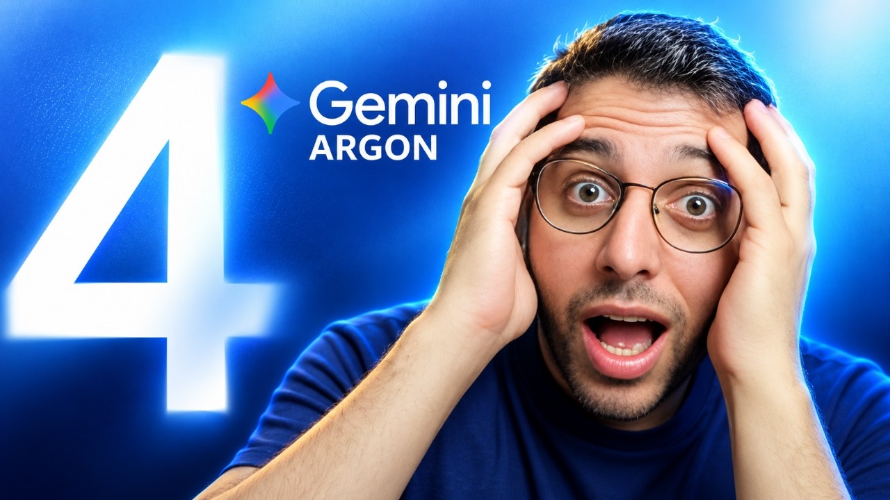GEMINI 4 Argon: o Google VOLTOU pra briga?