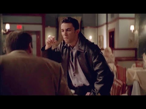 The Sopranos - Jackie Aprile Jr shows hostile behavior towards Tony Soprano