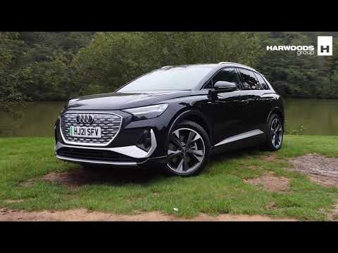 The new, fully electric Audi Q4 e-tron