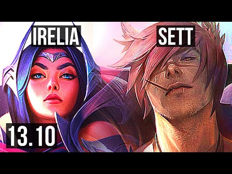 IRELIA vs SETT (MID) | 2/1/8, 300+ games | KR Master | 13.10