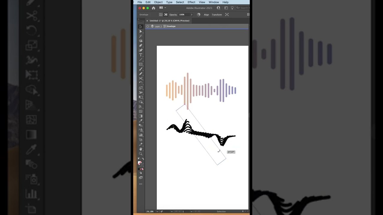 SOUNDWAVES IN ILLUSTRATOR ep.205