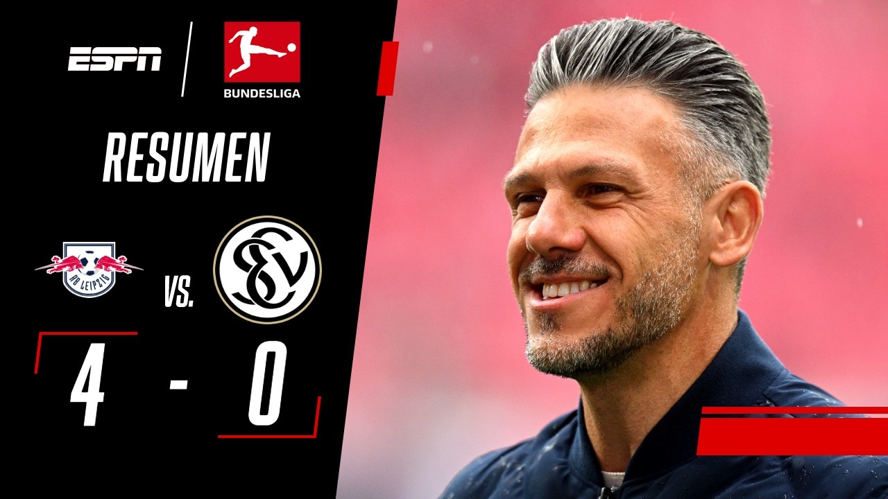 GOLEADA DE LA MICHONETA PARA METERSE EN PUESTOS DE UEL | RB Leipzig 4-0 Elversberg | RESUMEN