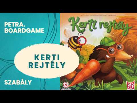 Kerti rejtély szabálymagyarázó - Petra.Boardgame - Játékszabály videók