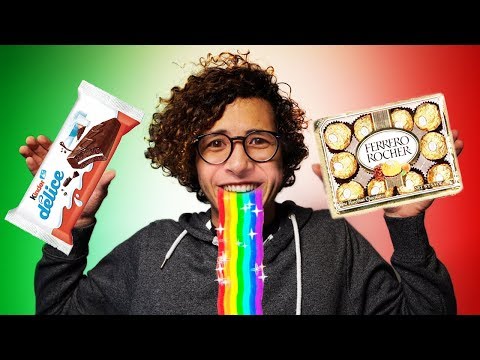 PROVANDO DOCES DA ITÁLIA!