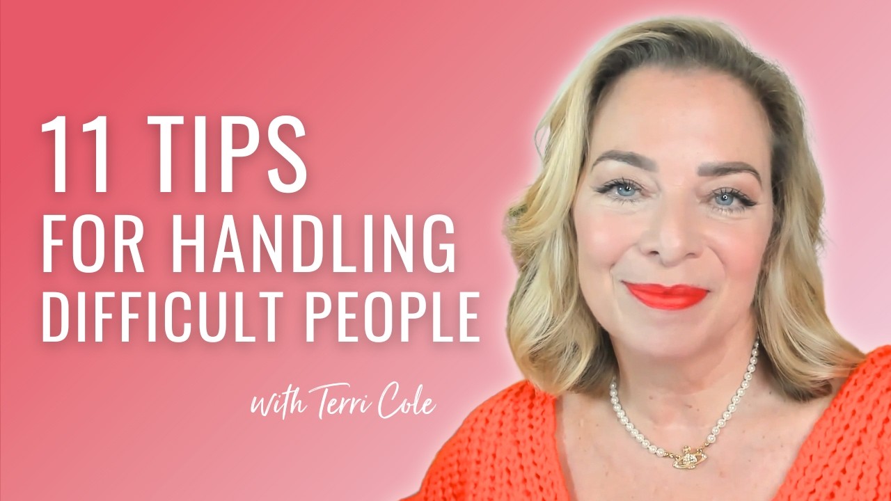 Don't Get Sucked Into Conflict: 11 Tips to Handle Difficult People - Terri Cole