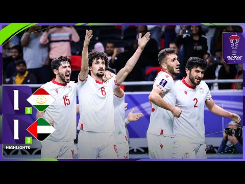 LIVE | AFC ASIAN CUP QATAR 2023™ | Round of 16 | Tajikistan vs United Arab Emirates