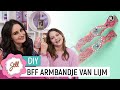 💔👯‍♀️ JILL EN JORDAN MAKEN VRIENDSCHAPSARMBANDJES VAN LIJM  - DIY | Jill