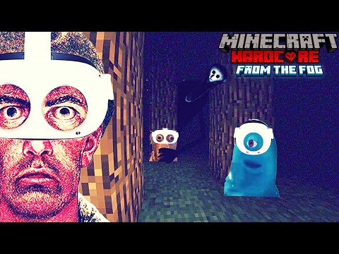 3 Idiots Survive 100 Days From The Fog in VR Minecraft #1