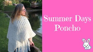How to Crochet the Summer Days Poncho