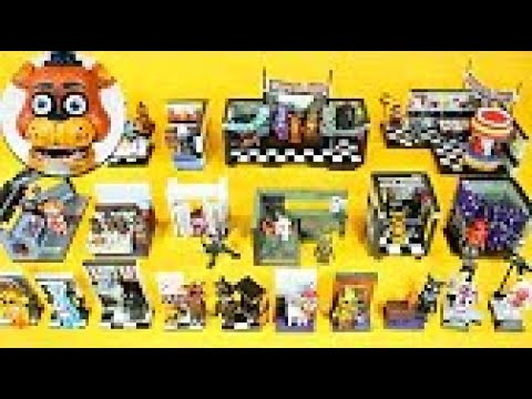 All FNAF Sets Collection | McFarlane Toys Five Nights at Freddy's set review(REUPLOAD)