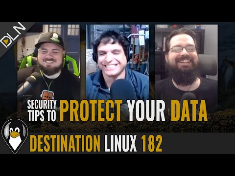 Destination Linux 182: Security Keys, Disk Encryption & Two Factor Authentication (2FA)