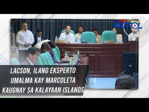 Lacson, ilang eksperto umalma kay Marcoleta kaugnay sa Kalayaan islands | TV Patrol