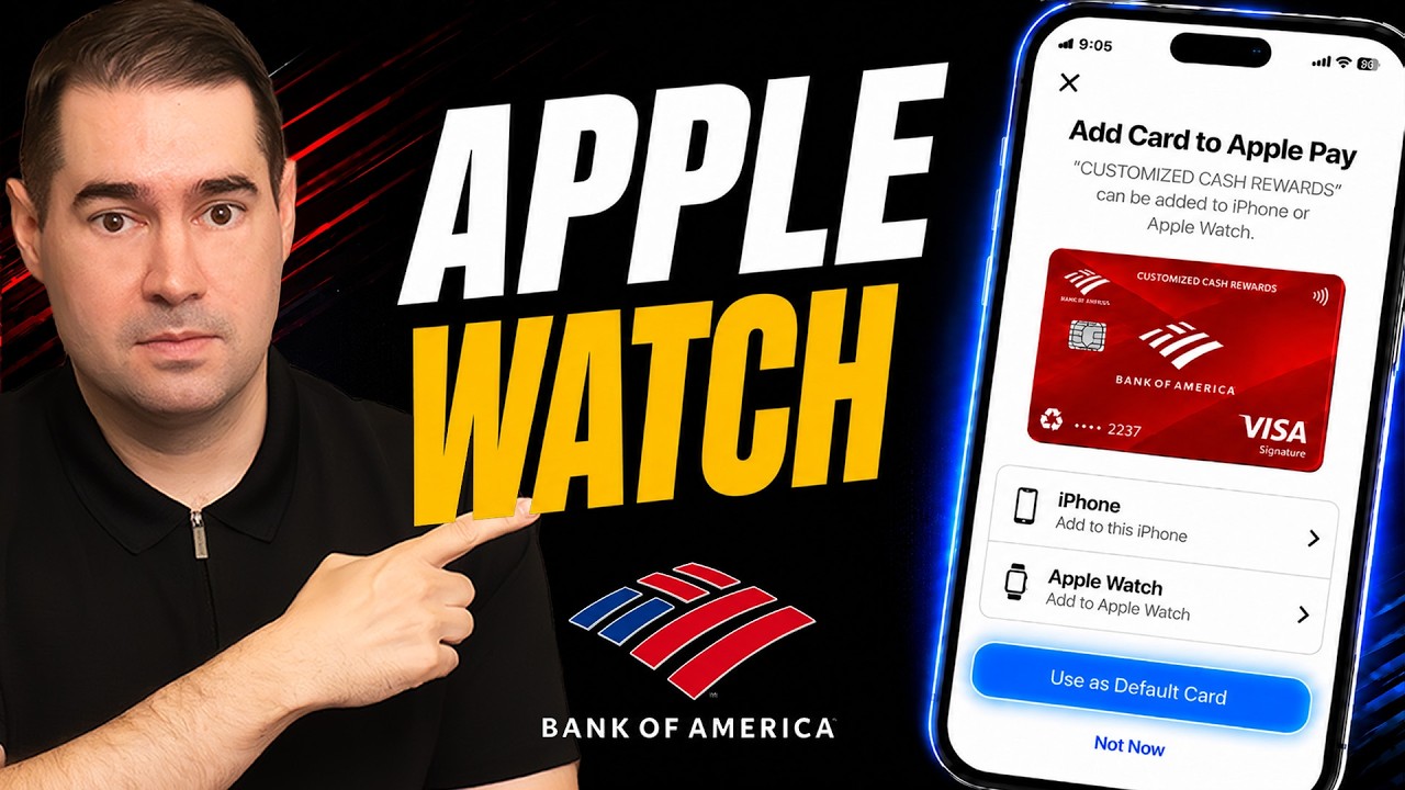 How to Add your Bank of America Card to Apple Watch