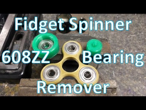 Fidget Spinner : 608ZZ Bearing Removal Tool