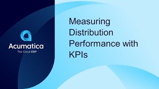 Measuring Distribution Performance With KPIs