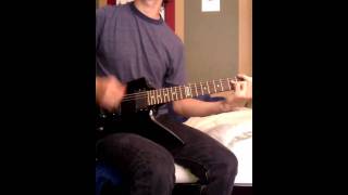 Through the eyes of the dead-Between the gardens that bathe in blood, guitar cover( no track)