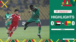 CAN Cameroun 2021 | Groupe D : Soudan 0-0 Guinée-Bissau