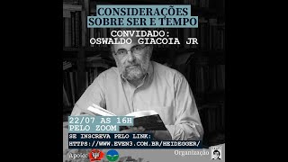 Abertura e Considerações sobre Ser e Tempo - Professor Oswaldo Giacoia Jr.