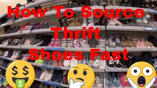How To Source Thrifted Shoes Fast For Maximum Profit To Resell On On Ebay Facebook Mercari Poshmark