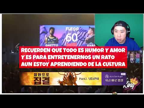COREANO LOCO TV | Reacción Khan vs Ghetto | (Vídeo no habido)