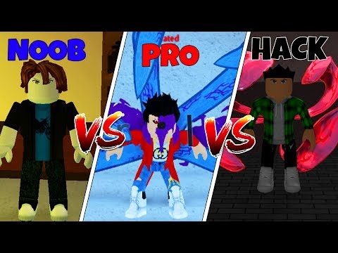 Roblox NOOB vs. PRO vs. HACKER: Ro-Ghoul in Roblox! (Animation)