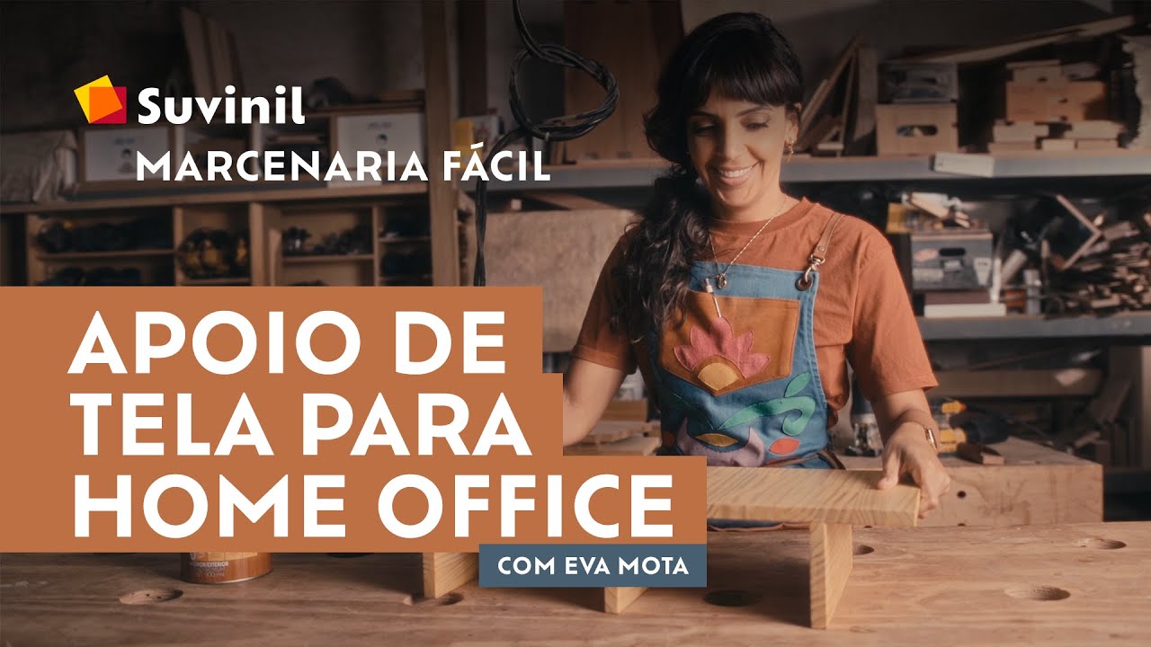 Aprenda a fazer apoio de tela para home office