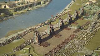 Two Skilled Teams Battle It Out In This EPIC Rome 2 Siege Battle