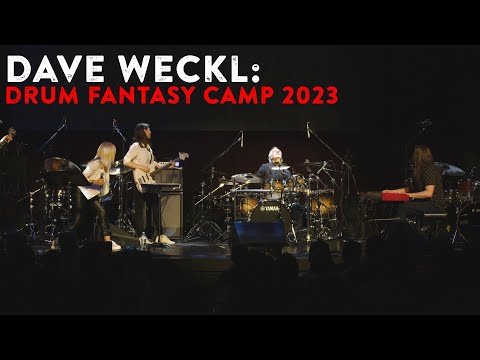 Dave Weckl Performs "Walk This Way" at the 2023 Drum Fantasy Camp