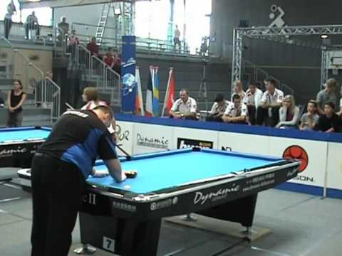 [1/5] European Championships Youth 2009 9 Ball Pupils Etienne Hekkelman vs Lars Kuckherm Finale