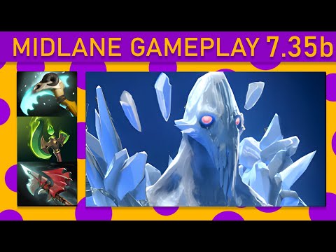 ⭐Dendi Ancient Apparition 15+ Kills! Mid Gameplay 7.35b - Dota 2 Top MMR