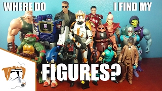 FAQ- Where Do I Find/Buy My Action Figures?
