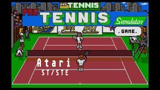 Pro Tennis Simulator - Atari ST (1990)
