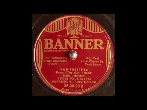 Eddie Paul & the Paramount Orchestra - Two Together (1935)