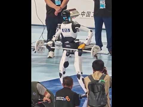 人形機器人比賽時的搞笑畫面，機器人統治地球後最想刪除的畫面！ #搞笑 #機器人 #人形機器人 #世界機器人大會