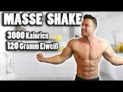 Der beste MASSE PROTEIN SHAKE ohne Supplements | SOFORT ZUNEHMEN